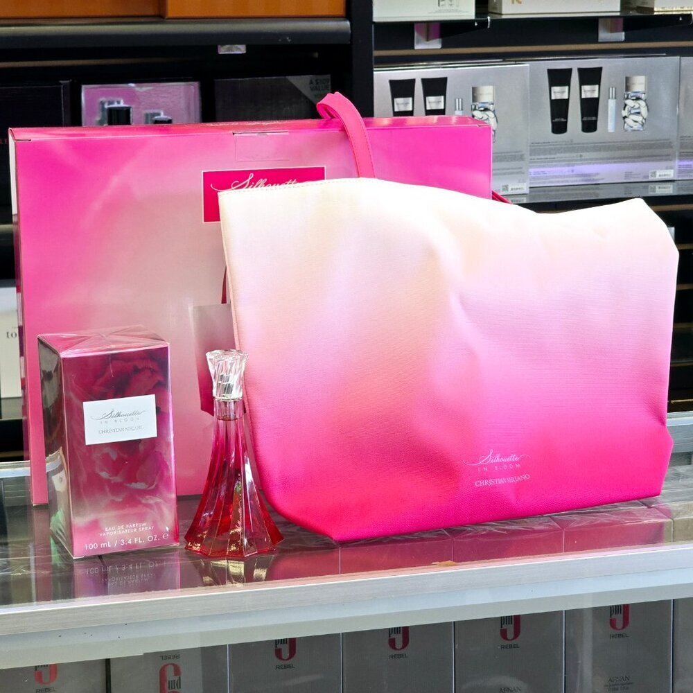 Silhouette In Bloom by Christian Siriano 2 Piece Gift Set EDP Women Tote Bag - Picture 9 of 10